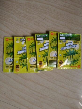 Kazi Nimbu Pani Powder Shikanji (Pack of 6 x 10g Sachets)