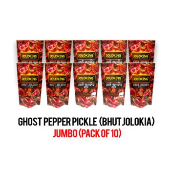 Joloking Bhut Jolokia Pickle (Pack of 10) 50*10grams