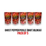 Joloking Bhut Jolokia Pickle (Pack of 5) 5*50grams
