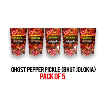 Joloking Bhut Jolokia Pickle (Pack of 5) 5*50grams