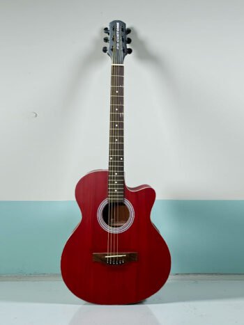 Semi Acoustic Guitar X2 (Matt Red)