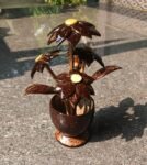 Floral Coconut Stand