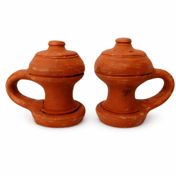 small clay agarbatti holder