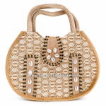 jute designer seep handbag