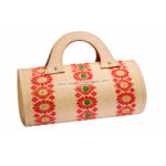 Assamese designer oval handbag