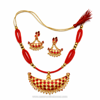 Assamese Gohona Necklace Set No.0304262